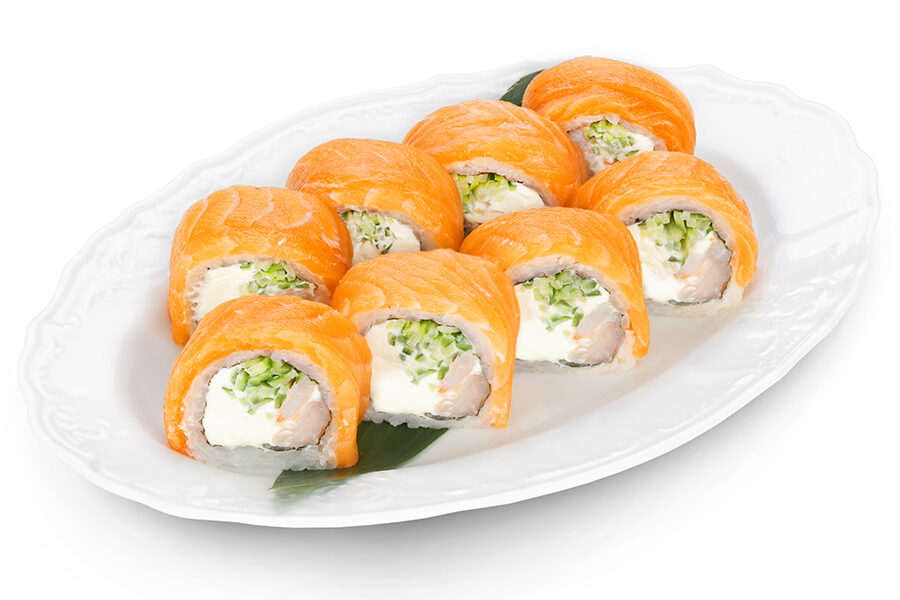 Ролл Филадельфия с креветками XL Белая Церковь