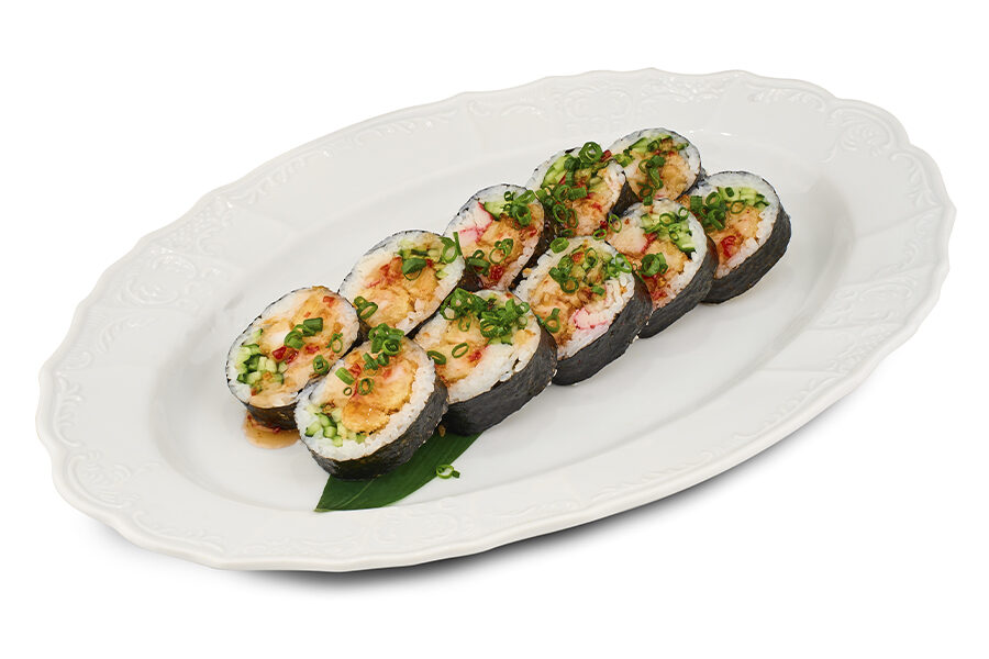 Ролл Футомак кранч шримп на дом