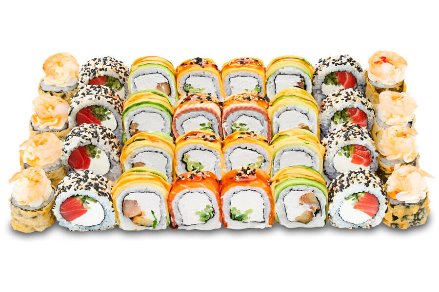 Суши-сет Филадельфия унаги заказать 