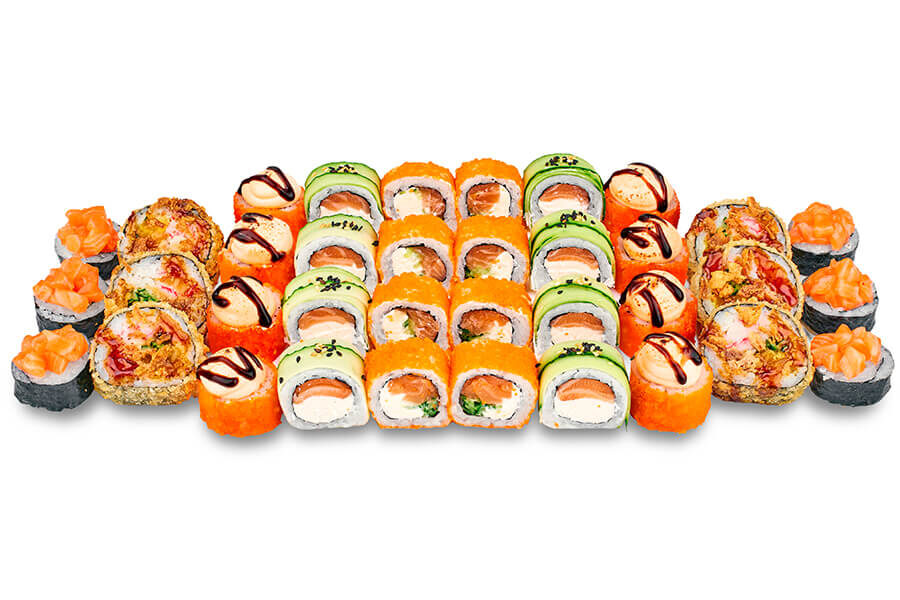 Суши-сет Лососевый бум доставка
