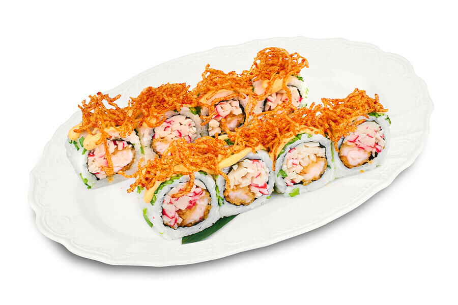 Ролл Криспи креветка & краб заказать 